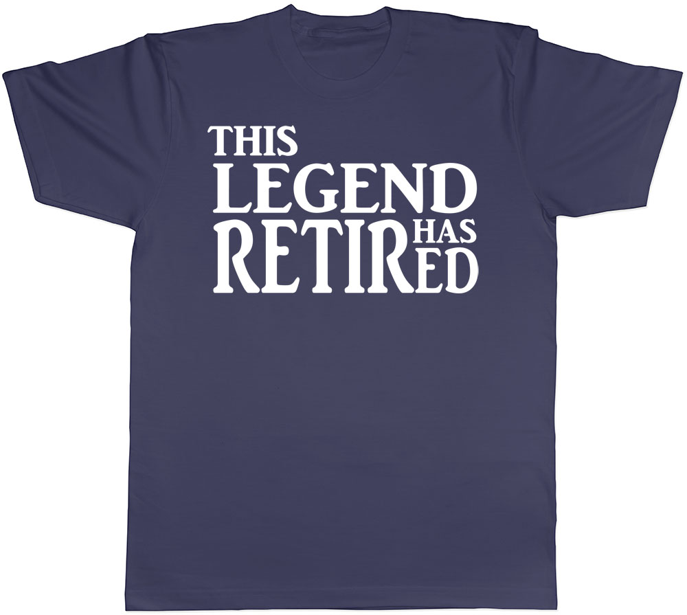 retired tee shirt